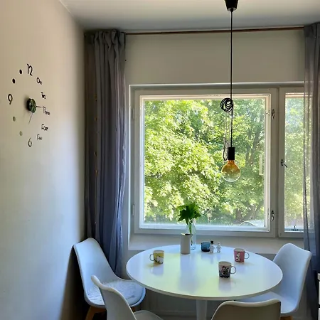 Appartement Scandinavian With Fireplace
