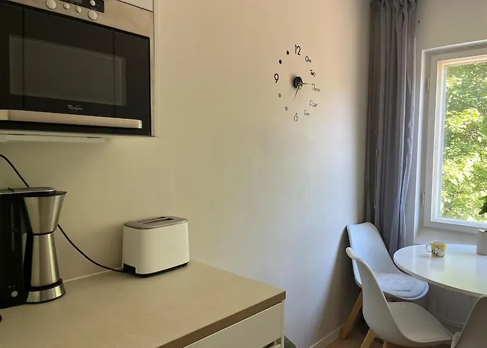 Apartment Scandinavian With Fireplace